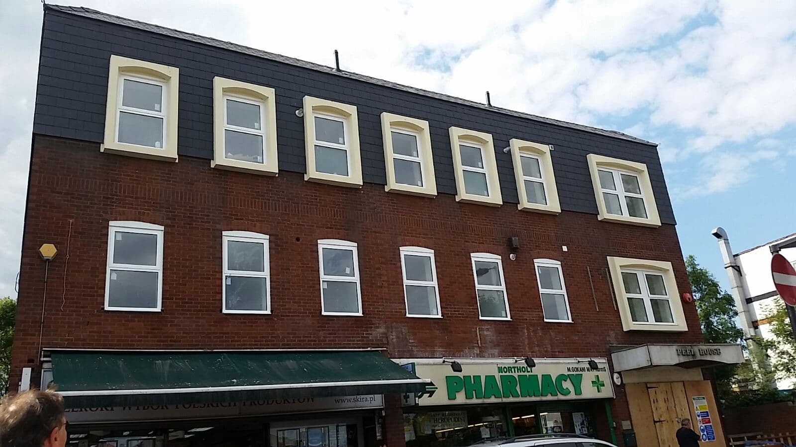 Traditional sliding sash window