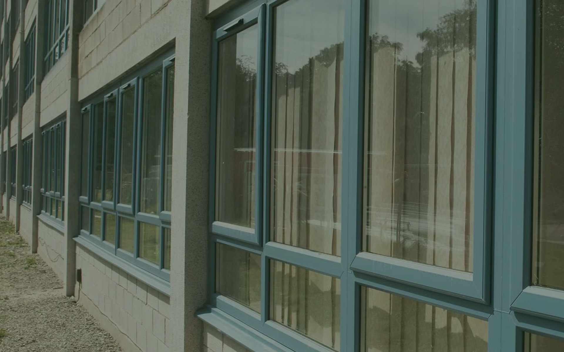 uPVC casement windows on a traditional British home