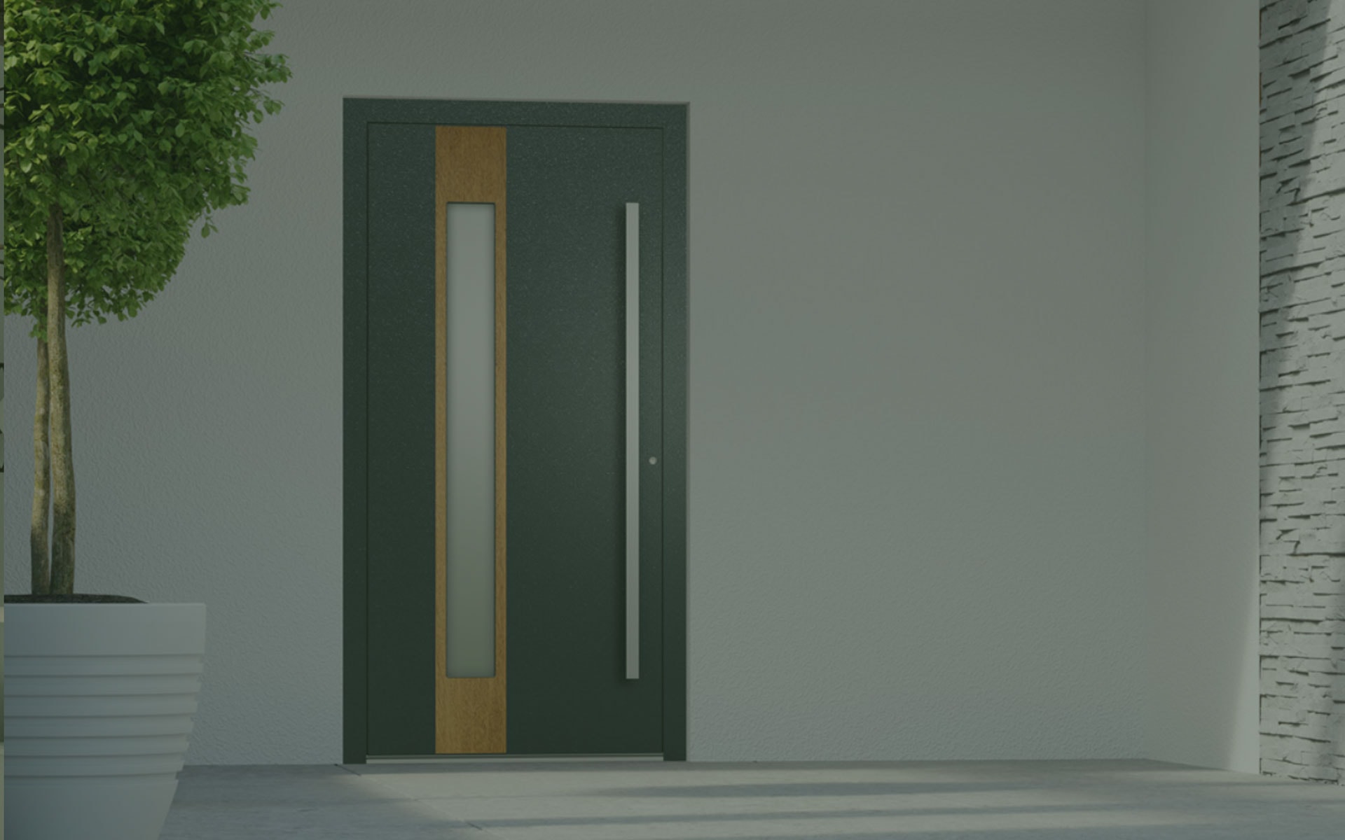 Gerda steel security door on a residential property